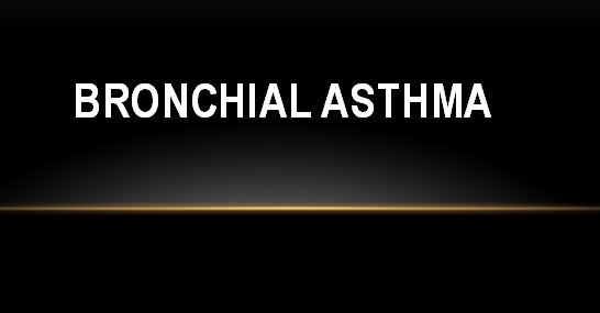 prevention and control of asthma