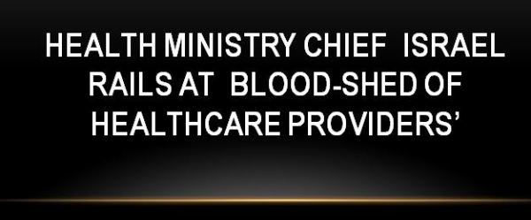 Nachman Ash rails at ‘atmosphere that permits blood[shed] of healthcare providers’; nurses’ union announces it will join work slowdown Violence against doctors has become a serious issue across the globe. The underlying basic reason for the omnipresent malaise is the altered doctor-patient equation globally and growing mistrust in the saviours. The mistrust is propagated by opportunist medical industry, media and law industry for their selfish motives as doctors are shown as front men for the failures. Poor outcomes are projected because of medical errors and mistakes. Every death is thought to be because of negligence rather than a natural complication of the disease. Because of the instigation