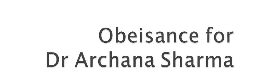 The painful incident of Dr Archana Sharma’s Suicide unmasks the everyday struggle of the doctors in the present era. Her supreme sacrifice depicts the plight of doctors- being undervalued and demonized, forced to work as a sub-servant to bureaucrats, irresponsible policing, blackmail by goons and vulture journalism-all have become an accepted form of harassment. Her suicide has unveiled the despondency, moral burden of mistrust that doctors carry. Her death is the result of the apathy of fair justice that eludes medical community. Sadly, the society is unable to realize its loss. Let her sacrifice be a reminder to the whole medical fraternity; either fight against the prevalent injustice or perish, not being able to treat the patients would be a greater disservice to humanity.